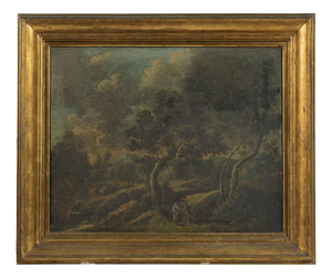 European School Artist, Landscape, Painting on Canvas