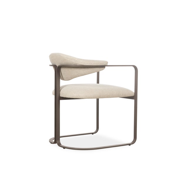 Mid-Century Modern Zui Armchair by Fabian Pellegrinet Conte For Sale - Image 3 of 5