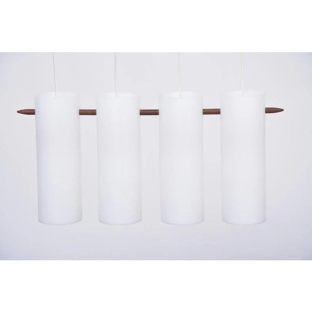 Mid-Century Modern Swedish Pendant Lamp by Uno & Östen Kristiansson for Luxus, 1960s For Sale - Image 9 of 13