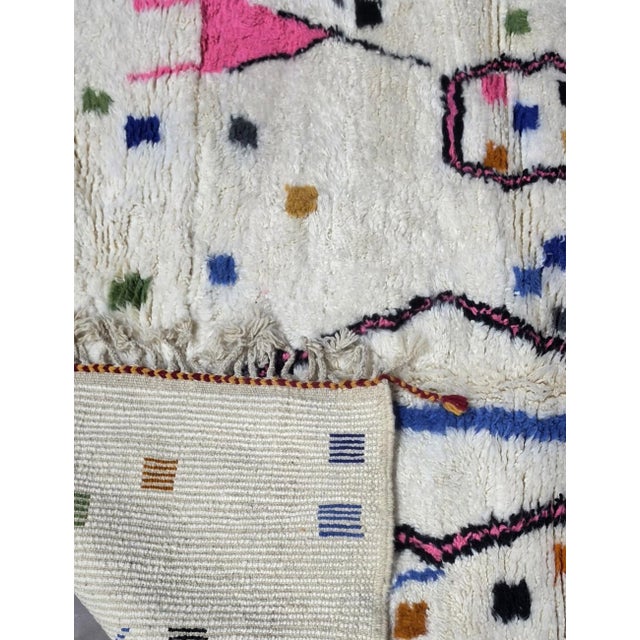 Confetti Wool Moroccan Rug - 10.2 X 6.5 Ft For Sale - Image 4 of 6