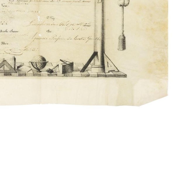 Masonic Document from Grand Orient of Brazil For Sale - Image 5 of 6