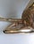 1960s Recumbent Brass Stag Saeiran Style For Sale - Image 4 of 7