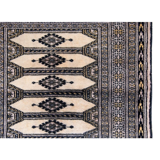 Vintage Pakistani Bokhara Rug For Sale - Image 11 of 15