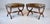 Curule Form Stools / Benches in Leopard Velvet, Circa 1955, Italy For Sale In Philadelphia - Image 6 of 13