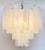 Alabaster White Glass Tubes Chandelier, 1980s For Sale - Image 4 of 15