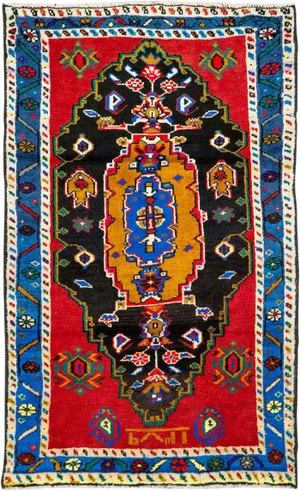 Vintage Persian Hamadan Rug – Size: 2' 7" X 4' 2"