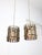 Vintage Italian Brass Cage Pendant Lamps, 1970s, Set of 2 For Sale - Image 15 of 15