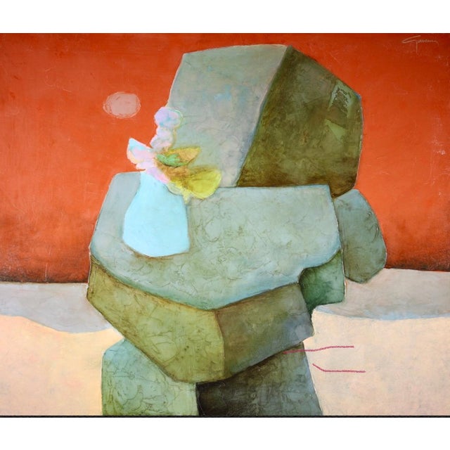 Claude Gaveau, French Modernist Fauvist Oil Painting Claude Gaveau School of Paris For Sale