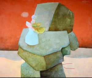 Claude Gaveau, French Modernist Fauvist Oil Painting Claude Gaveau School of Paris
