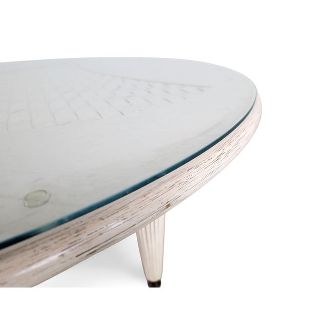 Vintage Dining Table in Bamboo and Rattan from Flechtatelier Schütz For Sale - Image 9 of 11