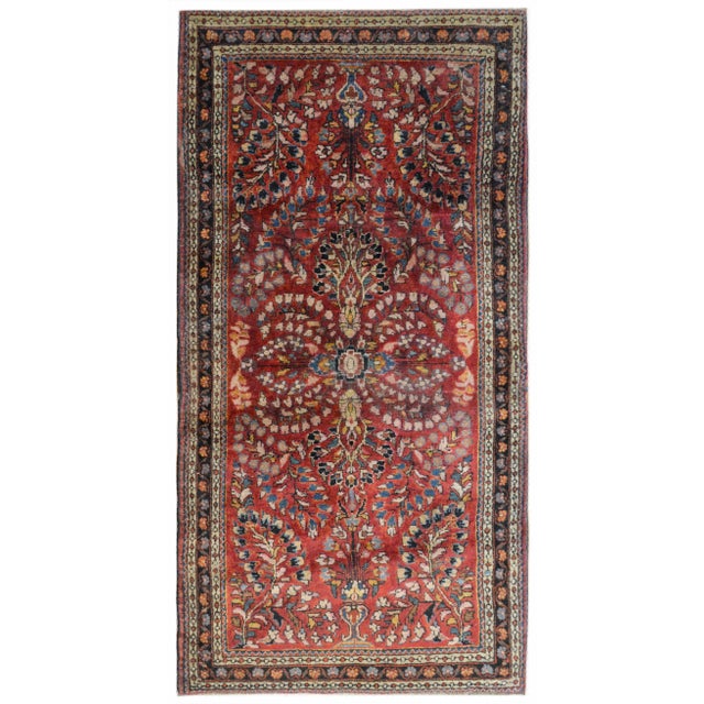 Early 20th Century Vintage Sarouk Rug For Sale - Image 10 of 10