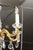 1930s Petite Gilt Bronze & Crystal Louis XV Style Chandelier, 1930s France For Sale - Image 5 of 13