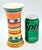 Antique White Vintage Faiencerie De Gien "Que Viva Escada" Ceramic Vase Designed by Margaretha Ley For Sale - Image 8 of 11