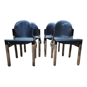 1980s Thonet Flex Chairs by Gerd Lange - Set of 4