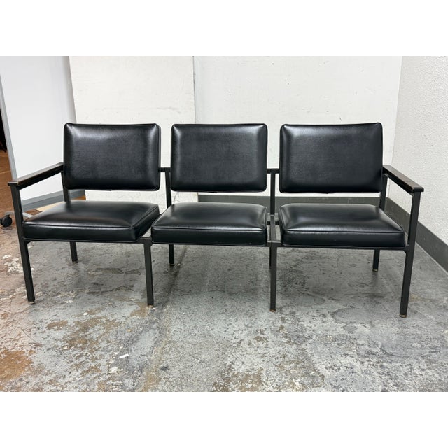 Design Plus Gallery presents the Tandem Bench by Griggs Equipment. The original brand label with paper tag identify this...