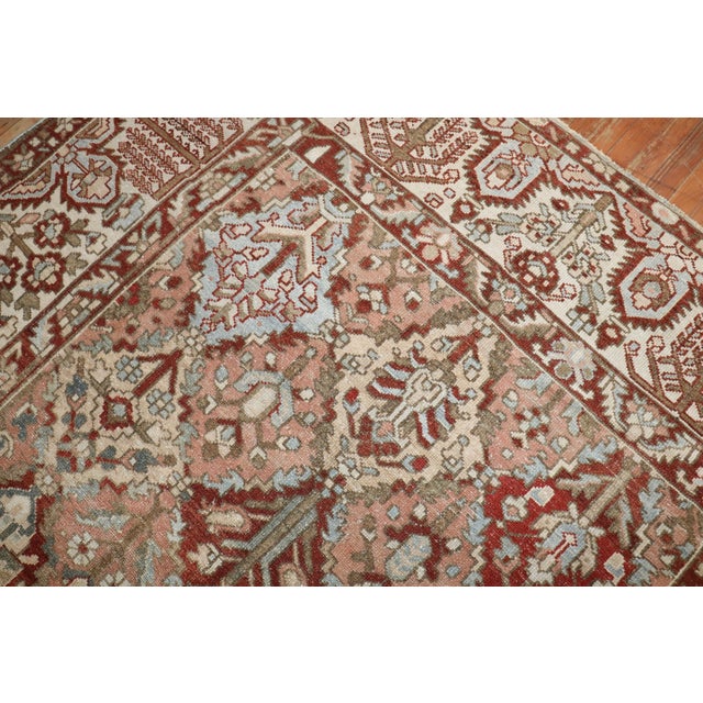 Early 20th Century Antique Zabihi Collection Persian Bakhtiari Geometric Design Rug - 7'5" x 10'4" For Sale - Image 5 of 10