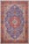 Art Nouveau Vintage 1990's Blue/Red Wool Rug - 9'5'' X 12'8'' For Sale - Image 10 of 10