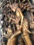 Balinese Hand Carved Wood Sculptural Wall Panels, Rama & Sita From the Ramayana Epic Saga, Three Dimensional For Sale - Image 12 of 12