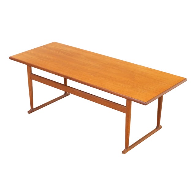 1960s Danish Teak Coffee Table For Sale