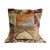 MIX Color Square Shape Fabric Couch Sofa Cushions - a Pair For Sale - Image 4 of 4