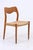 Vintage Teak Dining Chairs by Niels Otto Møller for JL Møllers, Set of 2 For Sale - Image 14 of 16
