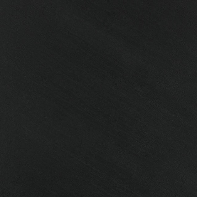 2020s Black Scored Wood Coffee Table For Sale - Image 5 of 5