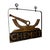 Vintage Chemist Shop Sign Apothecary Hanging Sign with Mortar and Pestle, 1950s For Sale - Image 17 of 17