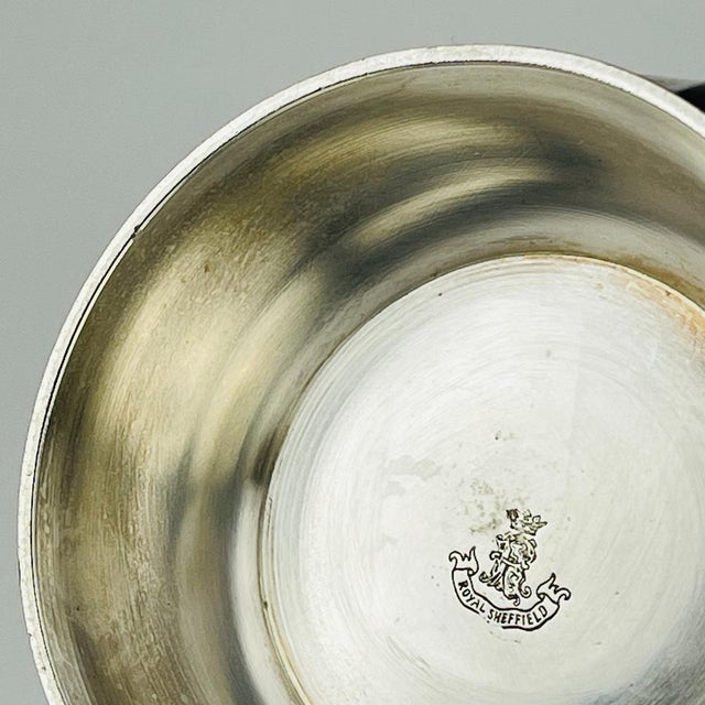 Vintage Silver Plated Coffee Pot by Royal Sheffield, England, 1950s For Sale - Image 7 of 15