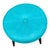 1950s Mid-Century Footstool With Vinyl Beautiful Upholstery Decorative For Sale - Image 10 of 12