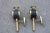 Mid-Century Modern Mid-Century Italian Brass and Black Lacquered Metal Sconces, 1950s, Set of 2 For Sale - Image 3 of 7