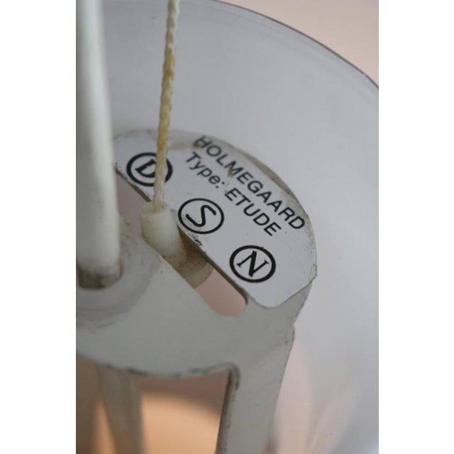 1980s Etude Pendant Light by Michael Bang for Holmegaard, Denmark, 1980s For Sale - Image 5 of 8