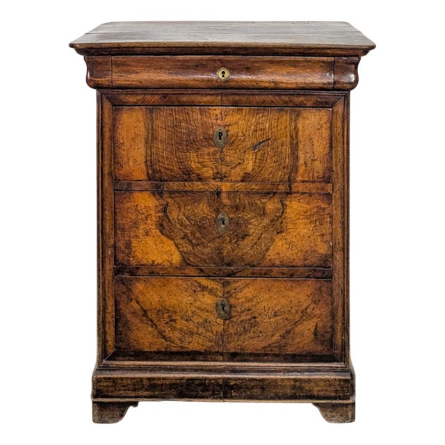 Small Louis Phillipe Chest of Drawers in Mahogany For Sale