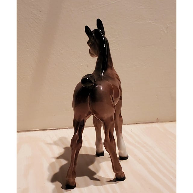 Vintage Beswick Porcelain Colt / Fillies Figurine For Sale - Image 4 of 6