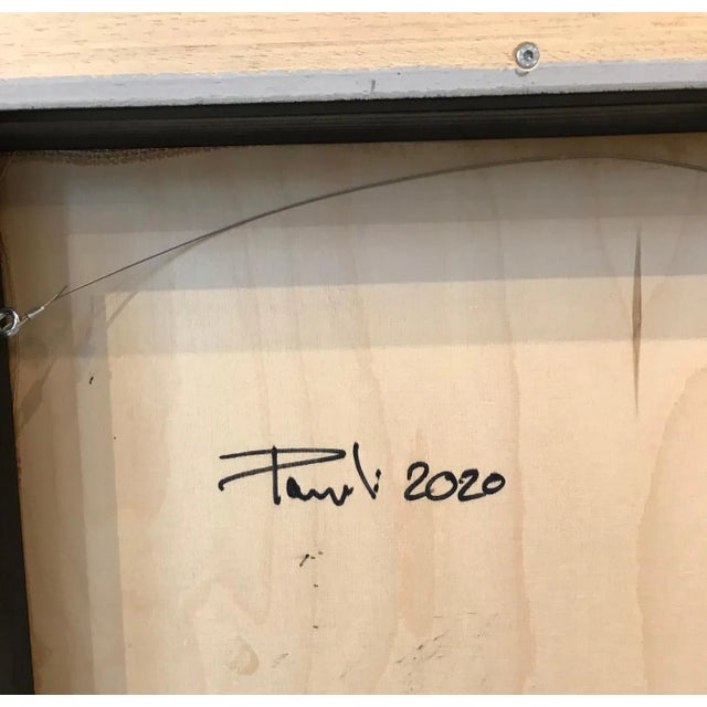 Contemporary Gilbert Pauli, The Soul of the Forest No.10, Acrylic on Wood, 2020 For Sale - Image 3 of 7