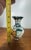 Green Hand Painted Ceramic Floral Vase Small Decorative Pottery Green Yellow 6in For Sale - Image 8 of 8