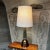 AMBIANIC presents Elegant Solid Brass Table Lamp Frank Lloyd Wright Inspired 33.5 to socket, 45 to finial X 8 diameter...