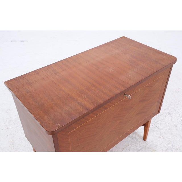 Mid-Century Cabinet Chest of Drawers with Hinged Door, 1960s For Sale - Image 6 of 15