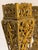 Victorian Pair of Ornate Gilt Brass Victorian-Style Candle Holders For Sale - Image 3 of 4