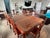 Up for sale is a beautiful, heavy-duty traditional Chinese solid rosewood dining set in excellent condition! Crafted with...