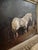 Théodore Fort, White Horse in the Stable, 19th Century, Oil on Canvas, Framed For Sale - Image 5 of 6