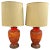 Lava Glaze Ceramic Lamps - A Pair For Sale - Image 13 of 13