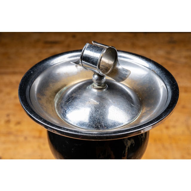 Vintage "Belmet Rollodor" Self-Righting Floor Ashtray For Sale In Chicago - Image 6 of 13