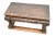 Early 19th Century Chinese Early 19th C. Low Altar Table Carved Face (Great Hall Bench ) For Sale - Image 5 of 6