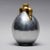 Spanish Brutalist Aluminum + Brass Jug Handled Vase Attrib to Alfonso Marquez For Sale - Image 11 of 12