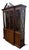 Late 20th Century Vintage Century Chippendale Style Mahogany China / Display Cabinet For Sale - Image 5 of 10