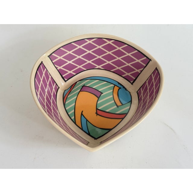 Item: Dessert bowl 13 cm Manufacturer: Rosenthal Series: Flash Design: One Material: Ceramic Condition: Very good used...