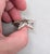 Vintage 1950s Signed Kramer of Ny Rhodium Plated Clear Rhinestone Star Brooch For Sale In Philadelphia - Image 6 of 10