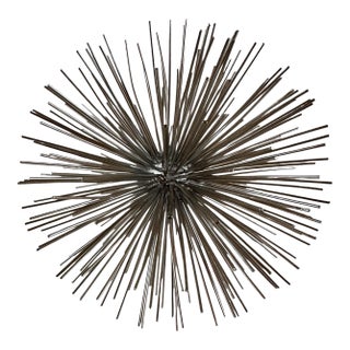 Large Vintage Mid-Century Modern Sea Urchin-Starburst in the Fashion of Curtis Jere For Sale