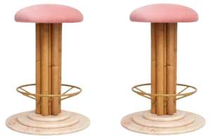 Set of Peaches Stools by Patricia Bustos de la Torre