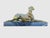 Green Art Deco Bronze Greyhound Sculpture from F. Galcera, 1920s For Sale - Image 8 of 13